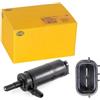 HELLA 8TW 006 849-051 Pompa acqua lavaggio, Lavafari - 12V - elettrico - Monopompa