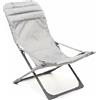 SALMAR Canapone Confort Grigio - Sdraio Relax per Massimo Comfort Outdoor