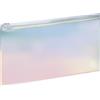 EXACOMPTA Custodia piatta con cerniera Iris 22 x 12 cm