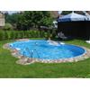 Piscina Capri 8,55 x 5,00 m - altezza 150 cm - 53 mc - forma di otto