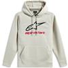 Alpinestars felpa Always Hoodie V3 - Bianco sporco