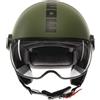 Momo Design CASCO JET FGTR CLASSIC MOMO E2206 MONO MATT MILITARY GREEN/BLACK MOMO DESIGN : Taglia Int - XS