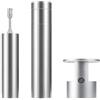 VEVOR Rotore per Viscosimetro Rotativo 0# 1-80 cP, Rotore 0# Acciaio Inox con Custodia, Accessori per Viscometri Digitali da Laboratorio NDJ-5S NDJ-8S SNB-2T e LVDV-2T, Liquidi Newton Bassa Viscosità