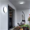 Linea Light Switch 38 cm Applique Plafoniera esterni LED circolare Bianca