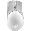 ASUS ROG Gladius III, Mouse Gaming Wireless, Super Leggero, 36000 DPI, Connettività a 2,4 GHz e Bluetooth, Bassa Latenza, USB, Batteria a Lunga Durata, Illuminazione RGB Aura Sync, Bianco