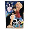 HÔMADICT Homadict PLAID SHERPA 100X150 CM ONE PIECE LUFFY & ENER ATTACK
