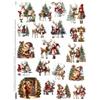 Carta di riso Bimbi sulla neve