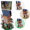JAMARA 402866 CADA Baumhaus 4 Stagioni Bricks, Giocattoli Tecnici per bambini dai 14 anni in su, idea regalo per bambini, set di mattoncini a morsetto, 4 diverse varianti, luce a LED