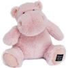 Doudou et Compagnie Histoire d'ours - Peluche Ippopotamo - Hip'pie - Rosa - 25 cm - Morbido e carino peluche per i Calins - Idea regalo di nascita e compleanno per ragazza - HIPPO - HO3096