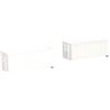 herpa Accessorio cassoni scarrabili rigati, bianco (2 pezzi) in scala 1:87, plastica Modello in miniatura, 053884-003