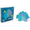 Miniland - Giocattolo sensoriale in silicone per neonati Flexhetti, con strisce flessibili per stimolare il gioco creativo e la motricità fine, dai 3 anni (dinosauro)