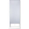 Relaxdays termica oscurante avvolgibile, protezione dal calore termico, Tenda a rullo, Klemmfix, senza viti, Finestra 90 x 210 cm, Bianco, tessuto