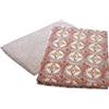 Deco Mex Set di biancheria da letto 4 pezzi SERBELLONI, 300 TC, 100% raso di cotone, rosso