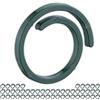 Relaxdays Anelli, Set da 300, in Plastica, Supporti Fissaggio Piante Rampicanti e Pomodori, Ø 2,5 cm, Verde, 0.2 x 2.5 x 2.5 cm
