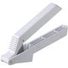 KitchenCraft Spremiaglio in Plastica, Autopulente, Bianco, 16 x 4 cm