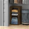 Furinno CUBIC Organizzatori e contenitori per armadio, organizer per armadio a 2 cubi, contenitore per armadio a ripiani aperti, struttura extra spessa per guardaroba, pino ambrato