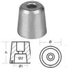 Tecnoseal Anodo Ogiva Tecnoseal per Elica Ricambio Ogiva Reggiani per Asse 25 30 35 40 45