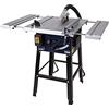 FERM Sega da tavolo 1800W 250mm. Tavolo con 2 estensioni. Include 1 lama e adattatore aspirapolvere