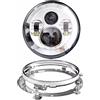 JW PLAYER Faro LED Da 7 Pollici + Fendinebbia Da 4,5 Pollici Anello Di Montaggio Staffa Da