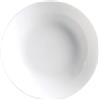 Luminarc Dajar Diwali Piatto Zuppa in Vetro Bianco, 20 cm