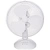 Russell Hobbs Ventilatore da Tavolo Portatile 22.8 Cm, 2 Velocità, Oscillazione ad Ampio Raggio, Silenzioso, Ottimo per la Camera da Letto o L'Ufficio, Bianco Rhpdf0921