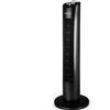 Orbegozo TW 0800, Ventilatore a torre, 3 velocità, 60 W, timer 2 ore, vassoio per essenze aromatiche, altezza 79 cm, movimento oscillante, colore nero