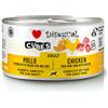 Disugual dog cubes pollo e prosciutto crudo con melone 150gr