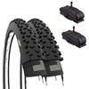 Ecovelo' 2 COPERTONI 29 x 2.25 (57-622) + CAMERE D'ARIA VALVOLA SCHRADER AMERICA PNEUMATICI MTB 29 MOUNTAIN BIKE BICI