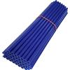 cyclingcolors 72x Copriraggi Bici Ruote Copriruota 235 mm (cerchi 21) Tubo Decorazione Protezione MTB Passeggino Carrozzina Moto Pit Dirt Bike (blu)