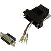 BKL Electronic 10121113 - Adattatore femmina D-SUB, 15 poli, presa RJ12, 1 pezzo singolo