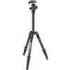Manfrotto Element Traveller Small - Treppiede in alluminio a 5 sezioni, con testa a sfera, colore: Nero