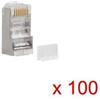 Lanberg Connettori Lanberg PLUG RJ45 (8P8C) CAT.6 FTP 100 pezzi [PLS-6000]