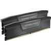 Corsair Ram DIMM DDR5 16GB Corsair Vengeance 5200Mhz CL40 1.3V Nero [KF560C40BWAK2-64]