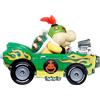 Hot Wheels Modello DieCast KART di BOWSER JR. versione FLAME FLYER da SUPER MARIO KART Scala 1:64-5cm