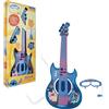 Lexibook, Disney Stitch, Chitarra Elettronica con Microfono e Occhiali per cantare con Stile, 2 modalità di Gioco, Melodie dimostrative, Effetti Luminosi, Blu, K260D