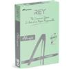 Rey Adagio 336053 CARTA A4 500 FOGLI PER STAMPANTI E FOTOCOPIATRICE LASER/GETTO INCHIOSTRO 80GR VERDE (confezione da 5)