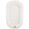 PIMKO Baby Nest, paracolpi per neonati e neonati, 60 x 90 cm, 100% cotone mussola - Cuori bianchi