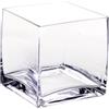 Ad Trend Vaso in Vetro Decorativo 12,5 x 12,5 Cm H 12 Cm - Design Moderno