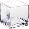 Ad Trend Vaso in Vetro Decorativo 10 x 10 Cm H 10 Cm - Design Moderno