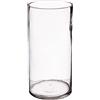 Ad Trend Vaso in Vetro Decorativo D 12,5 Cm H 25 Cm - Vaso Alto per Fiori e Arredo