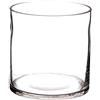 Ad Trend Vaso in Vetro D 12,5 Cm H 12,5 Cm - Portafiori Decorativo