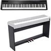 Echord EP-88 BLK Pianof. Digit. 88T Pesati H.Action Nero + Echord WS10 BLK Supp.
