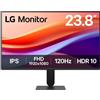LG 24U411A-B Monitor PC 60,5 cm (23.8") 1920 x 1080 Pixel Full HD LED Nero