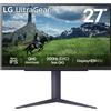 LG 27GS85Q-B Monitor PC 686 cm 27 2560 x 1440 Pixel Quad HD Nero Grigio Viola (N