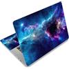 ToLuLu Adesivo per laptop da 4,5, 12, 13, 13,3, 14, 15, 15,4, 15,4, 15,6, 15,6, protezione artistica per notebook (2 polsiere incluse), rimovibile, riutilizzabile, facile da applicare, Galaxy Space