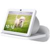 PlusAcc Supporto a Muro per Show (1ª / 2ª gen) - Mensola Muro per Google Nest Hub/Home Hub,Bose,JBL e altri Altoparlanti intelligenti, Soluzione Salvaspazio (Bianco)
