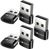 comunica Adattatore Usb c Usb da femmina a Maschio 5 pezzi Connetti ed Espandi le Possibilità dei Tuoi Dispositivi usb c to usb con Sicurezza e Semplicità