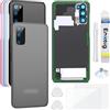 Enkeig Vetro Posteriore per Samsung Galaxy S20 G980 G981, Grigio