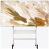 FITUEYES Supporto TV da Pavimento per 40-85 pollici, Carrello Porta TV con Ruote, Porta TV da Terra Mobile Max VESA 600x400mm
