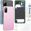 Enkeig Vetro Posteriore per Samsung Galaxy S20 G980 G981, Rosa